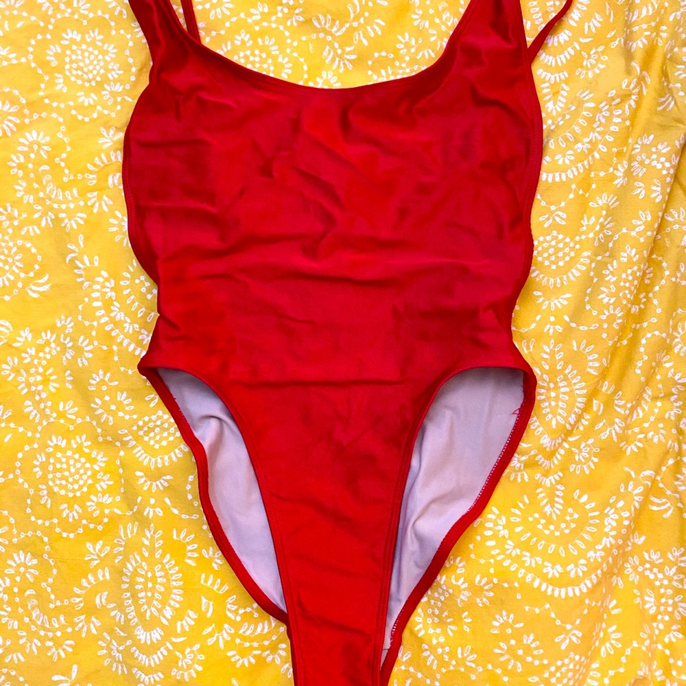 American apparel one piece swimsuit